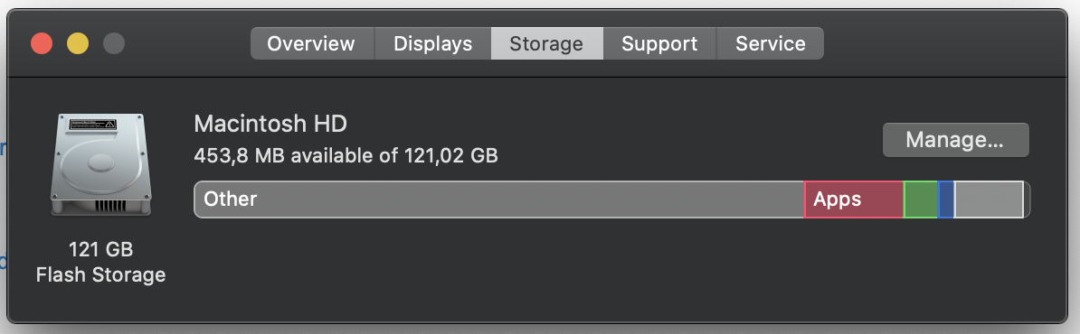 How Much Storage Do I Need For Mac Os Catalina
