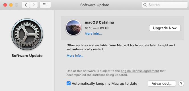 How Much Storage Do I Need For Mac Os Catalina